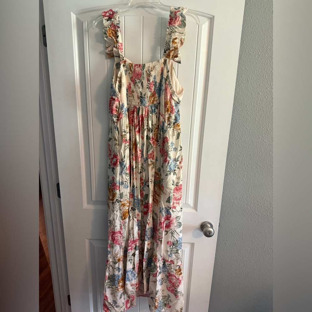Torrid size 2 floral maxi dress